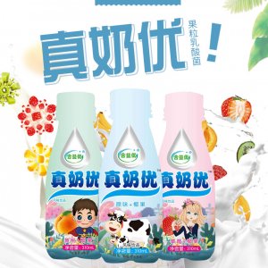 合益優(yōu)真奶優(yōu)養(yǎng)樂(lè)多活性乳酸菌飲料310mlx12瓶代加工貼牌OEM/ODM