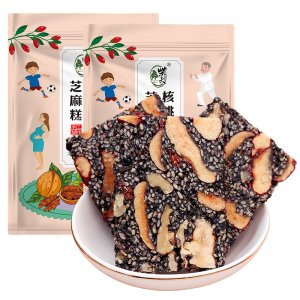 柴夫粗糧核桃仁枸杞黑芝麻營養(yǎng)糕255g袋OEM/ODM代加工