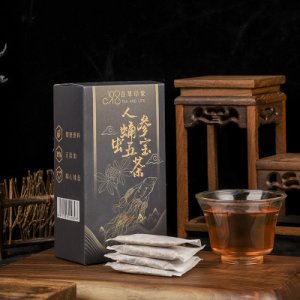 人參蛹蟲(chóng)五寶茶150g/盒代加工貼牌OEM/ODM