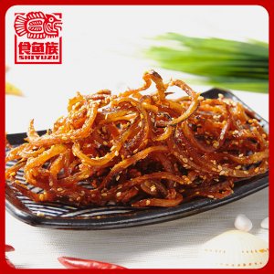 鰻魚絲北海特產(chǎn)即食零食小吃海魚面條魚海燕魚鰻魚絲小魚干OEM/ODM代加工