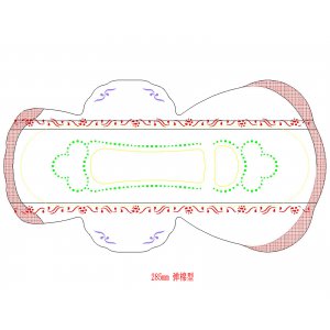285mm標(biāo)準(zhǔn)夜用衛(wèi)生巾OEM代加工