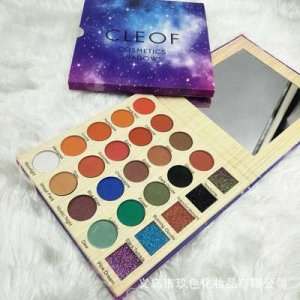 25色CLEOF星空眼影盤(pán)貼牌OEM/ODM