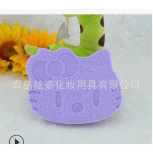 hello kitty洗臉撲OEM/ODM定制代加工