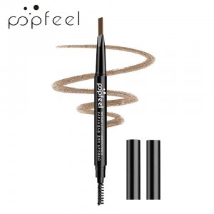 POPFEEL 雙頭自動(dòng)眉筆貼牌定制代加工