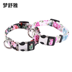 多彩印花寵物項(xiàng)圈OEM/ODM代加工