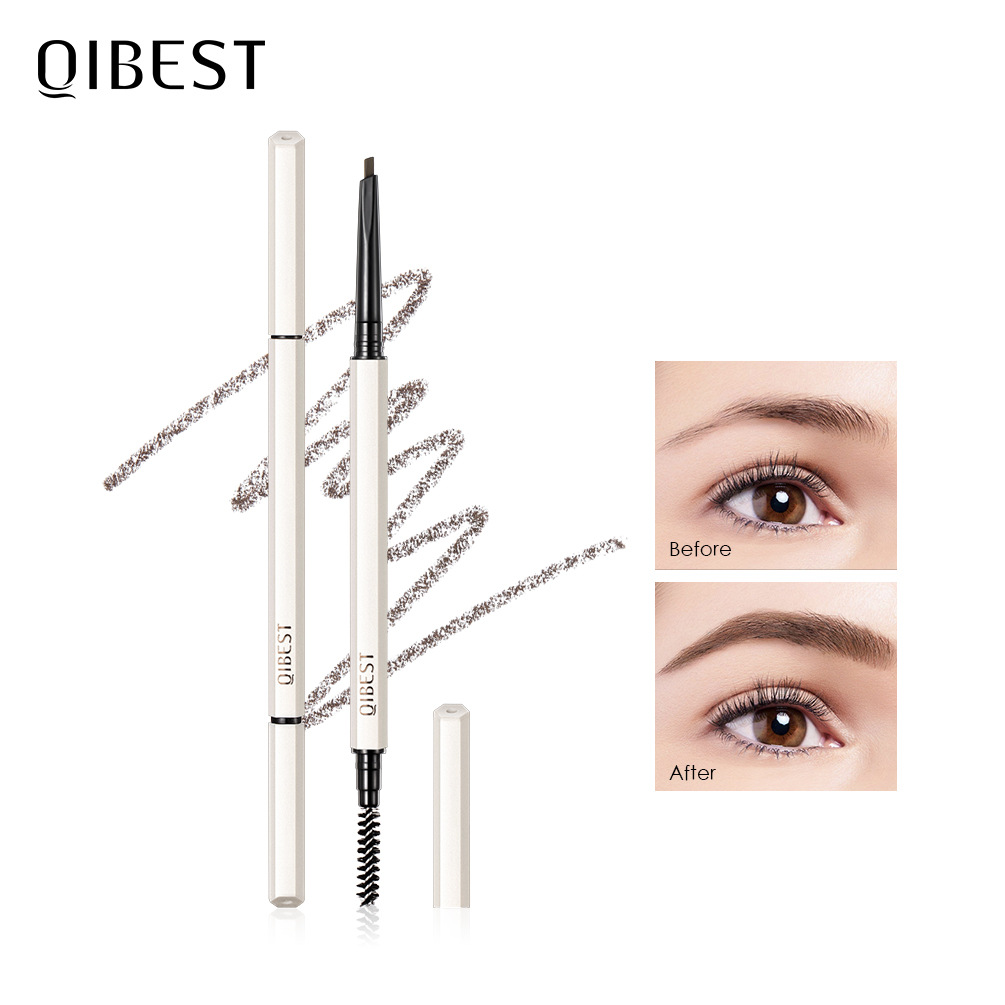 QIBEST雙頭極細(xì)眉筆OEM/ODM定制代加工