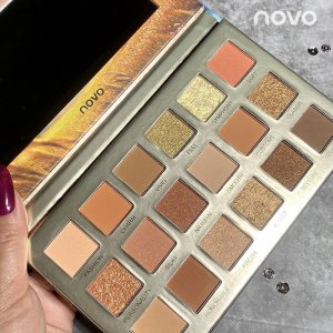 NOVO沙漠玫瑰仙女眼影盤(pán)貼牌定制代加工