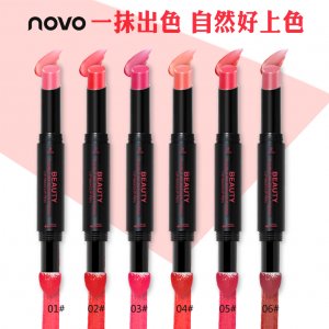 愛(ài)莉novo5130不沾杯雙頭多用氣墊唇妝OEM/ODM定制代加工