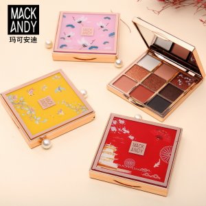 美妝瑪可安迪輕奢古風(fēng)眼影OEM代加工