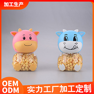動(dòng)物頭系列小饅頭 玩具零食OEM/ODM代加工