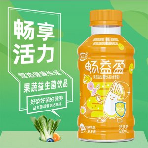 暢益盈果蔬益生菌飲品360mlOEM代加工