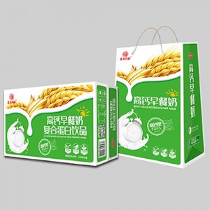 吉慶同福高鈣早餐奶飲品1x20盒標(biāo)箱OEM代加工