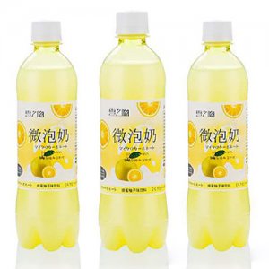 微泡奶碳酸乳味飲料柚子味500mlOEM代加工
