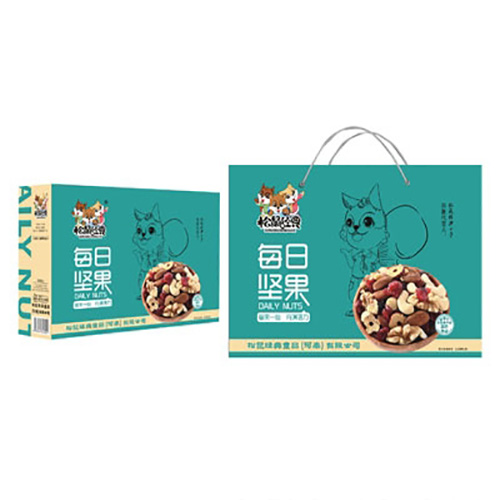 走進(jìn)松鼠經(jīng)典食品（河南）有限公司松鼠經(jīng)典每日堅果禮盒oem代加工全產(chǎn)業(yè)鏈一站式代工工廠