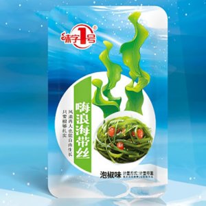 味字1號嗨浪海帶絲泡椒味OEM代加工