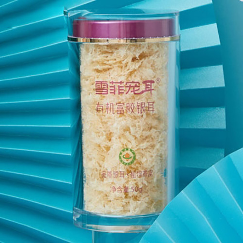 雪菲寵耳有機(jī)富膠銀耳貼牌oem,包工包料