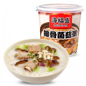 海福盛排骨菌菇粥38g凍干粥OEM代加工