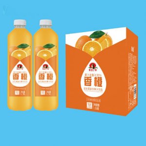 果園公舉益生菌復(fù)合果汁飲品香橙味1.5LX6OEM代加工