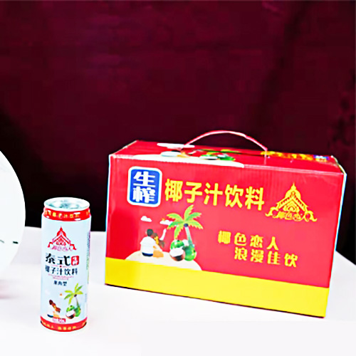 椰色戀人生榨椰子汁果肉型飲料椰汁貼牌代加工,見證生產(chǎn)過程