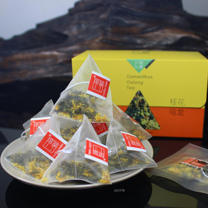 三角茶包桂花烏龍茶代加工廠家OEM貼牌生產(chǎn)實(shí)地考察最放心