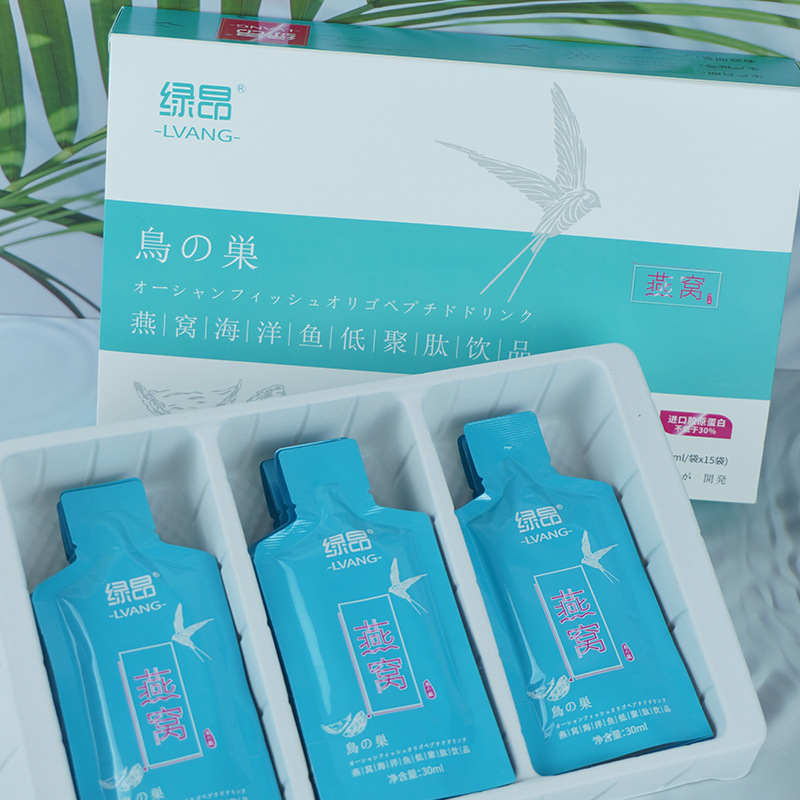 燕窩海洋魚(yú)低聚肽飲品OEM代加工,上千個(gè)自有配方一站式服務(wù)