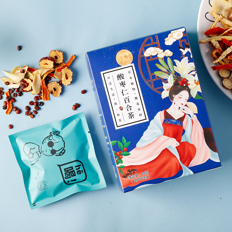 酸棗仁百合茶紅棗茶貼牌oem代加工,一站式代工服務(wù)