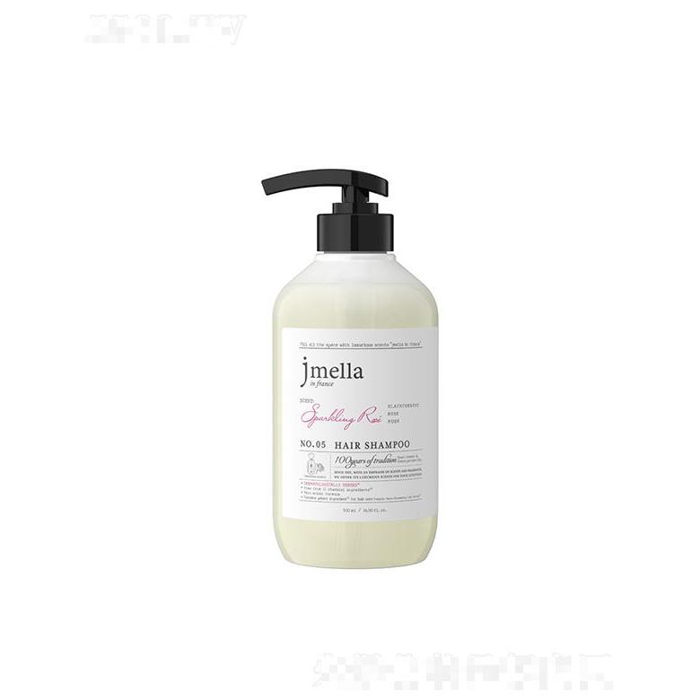 JMELLA香檳玫瑰洗發(fā)水 500ml溫和清潔頭皮