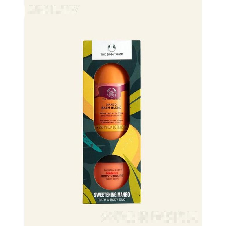 美體小鋪芒果沐浴及身體護(hù)理套裝 肌膚感覺(jué)絲般柔滑