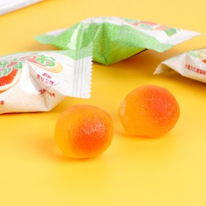 廠家直銷(xiāo) 海鹽西柚軟糖 糖果 零食現(xiàn)貨批發(fā) 可貼 可代