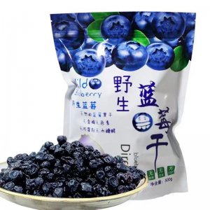 長(zhǎng)白山野生藍(lán)莓干袋裝休閑零食 源頭廠家