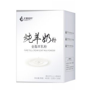 尤愛倍特純山羊奶粉成年400g中老年女士大學(xué)生青少年兒童成人奶粉