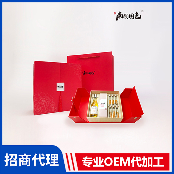 南國(guó)國(guó)色牡丹籽油禮盒套裝現(xiàn)貨批發(fā) 牡丹籽油牡丹花茶貼牌代加工