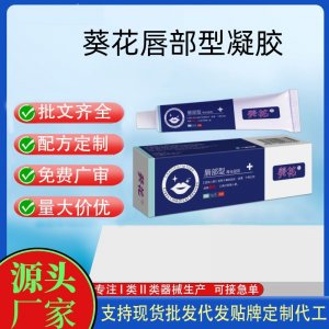 葵花唇部型導(dǎo)光凝膠OEM代加工 凝膠皮膚外用現(xiàn)貨批發(fā)貼牌定制代工